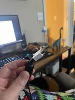 Nắp che kết nối cáp AV thay thế cho psONE