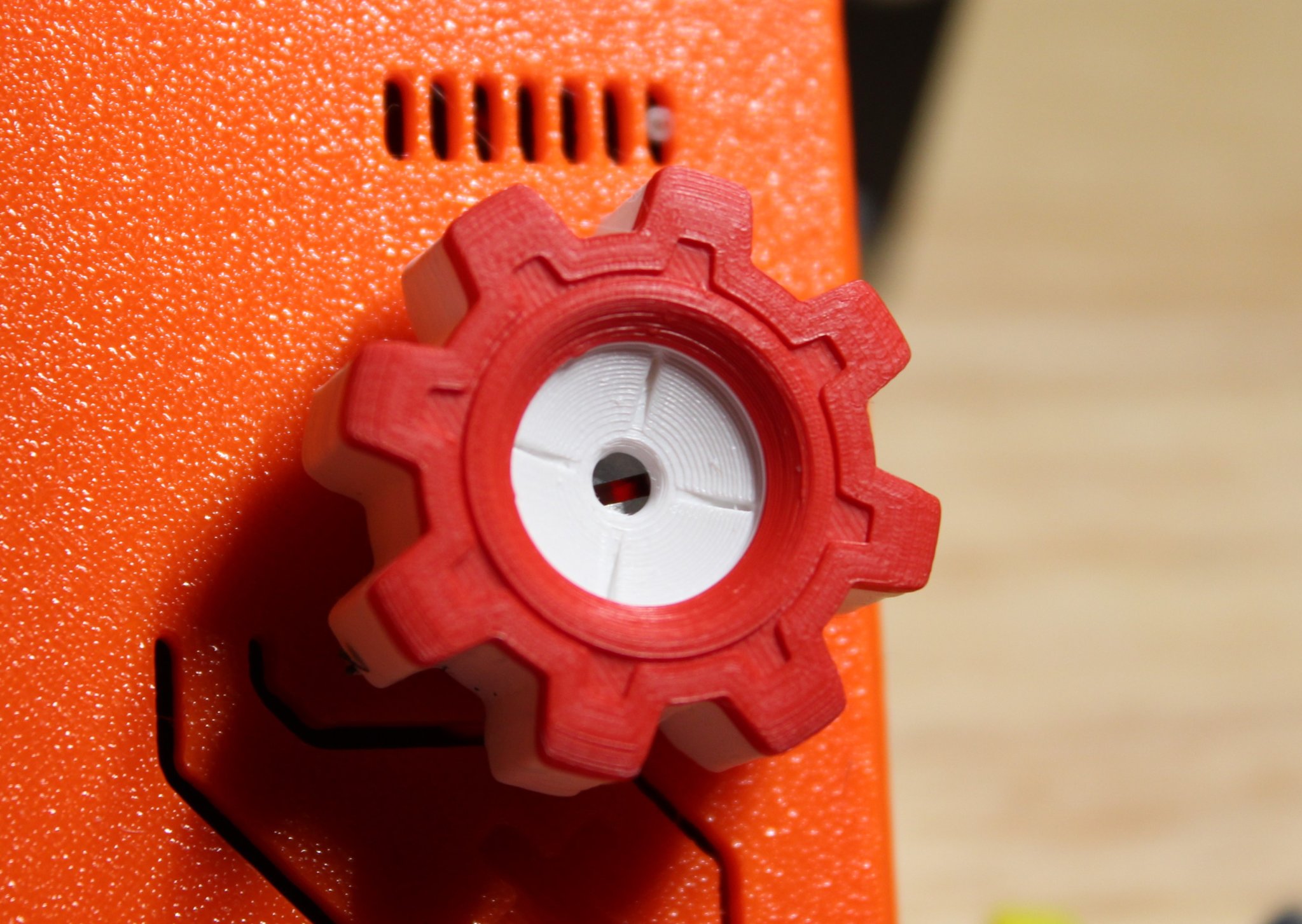 Núm điều khiển màu sắc cho máy in Prusa