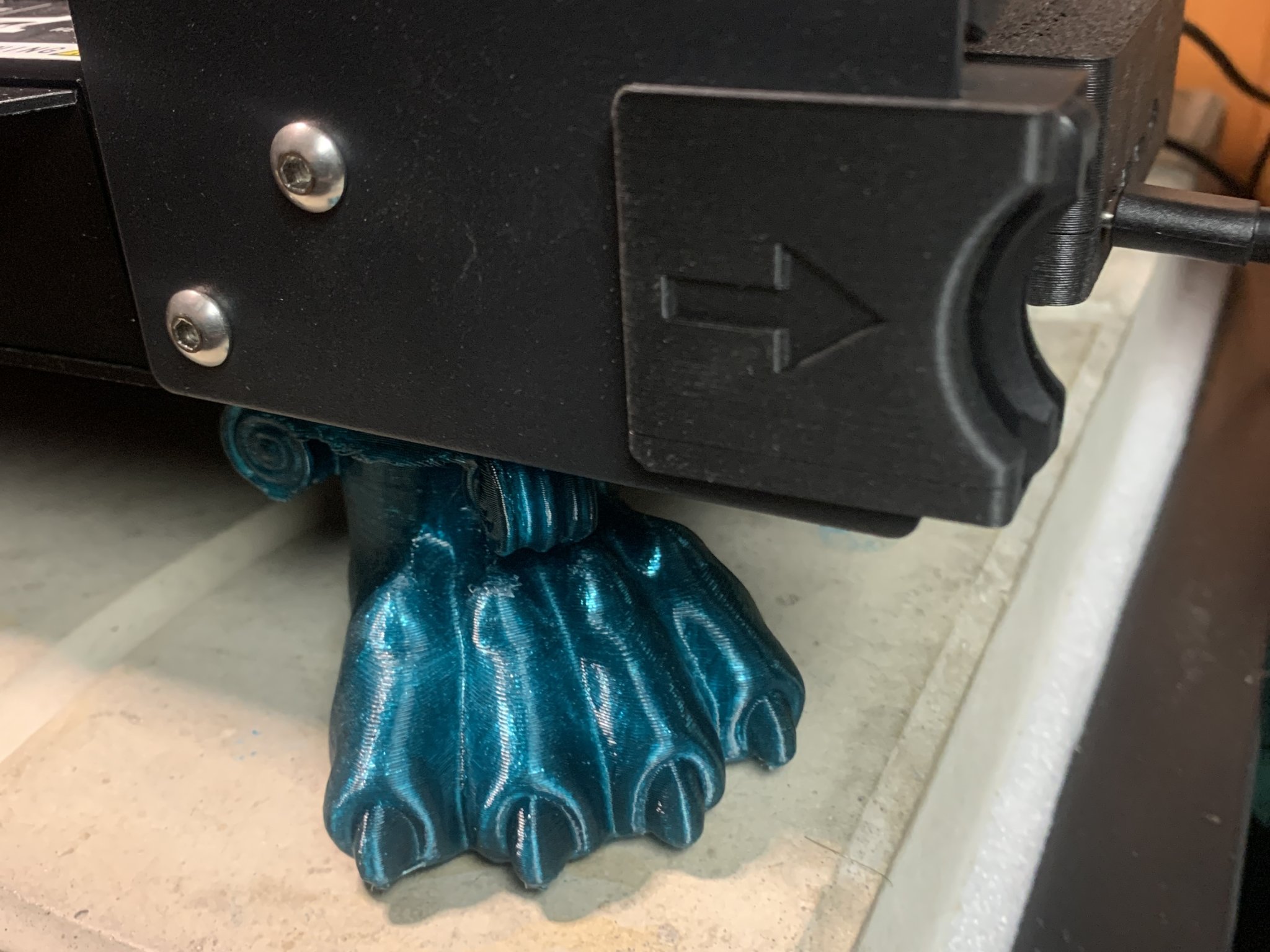 Chân máy in 3D cho khung CR6-SE