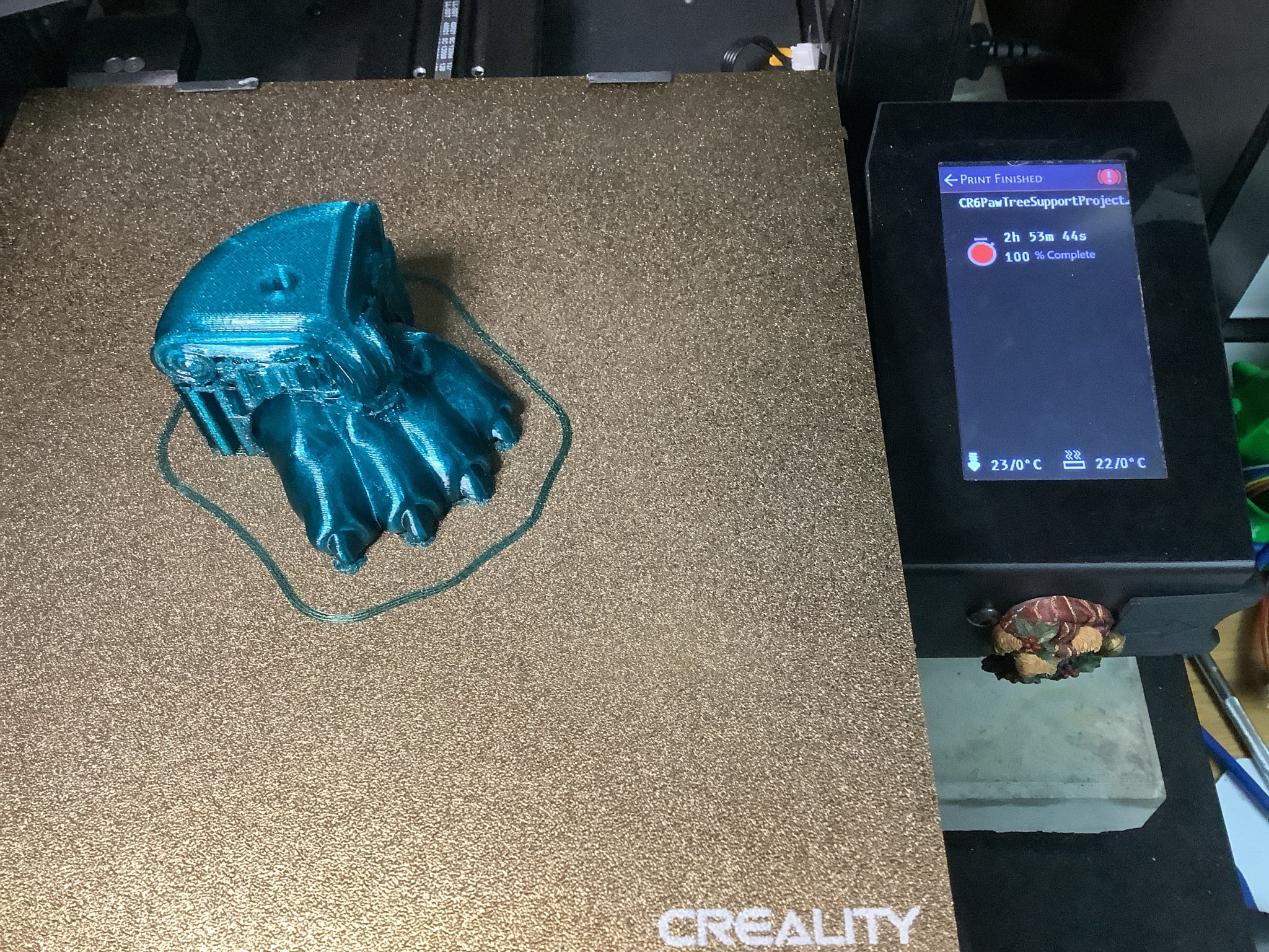 Chân máy in 3D cho khung CR6-SE