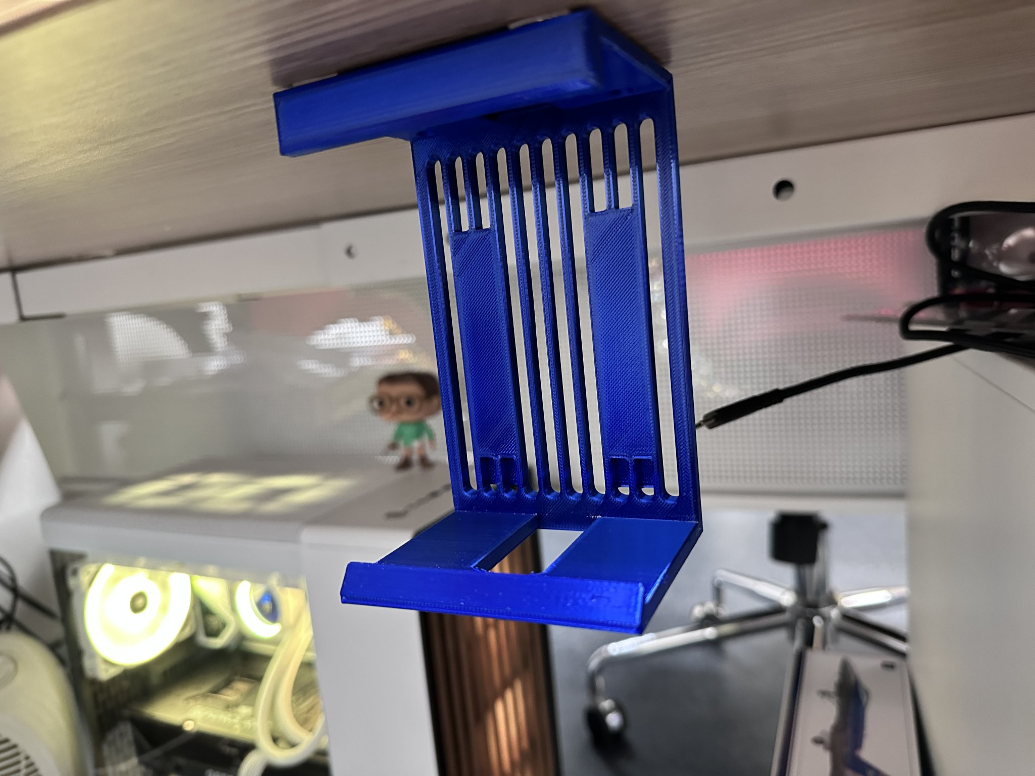 Giá đỡ hộp khăn giấy dưới bàn 55mm