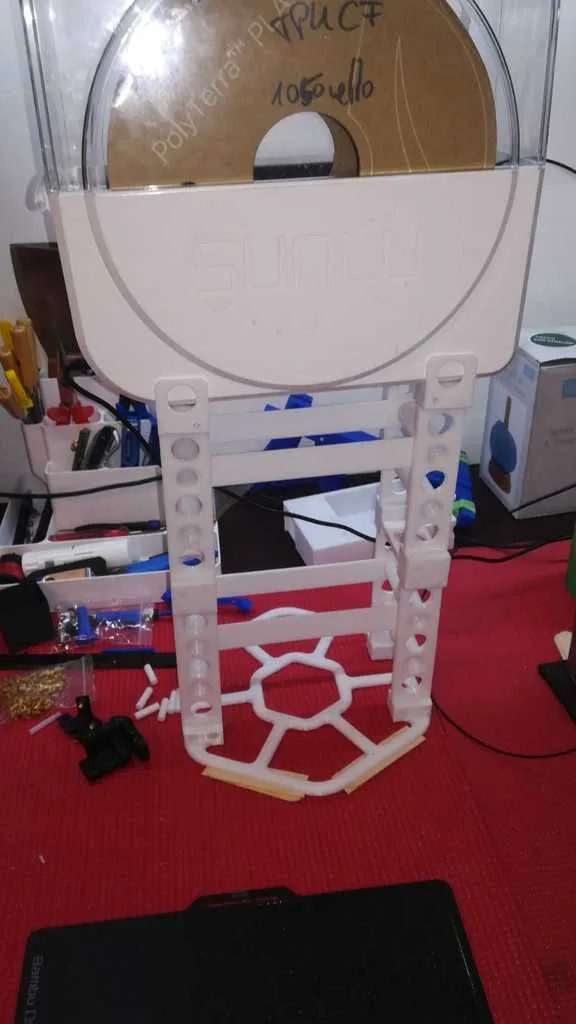 Giá đỡ hộp khô filament cho Bambu Lab X1C/P1P/P1S