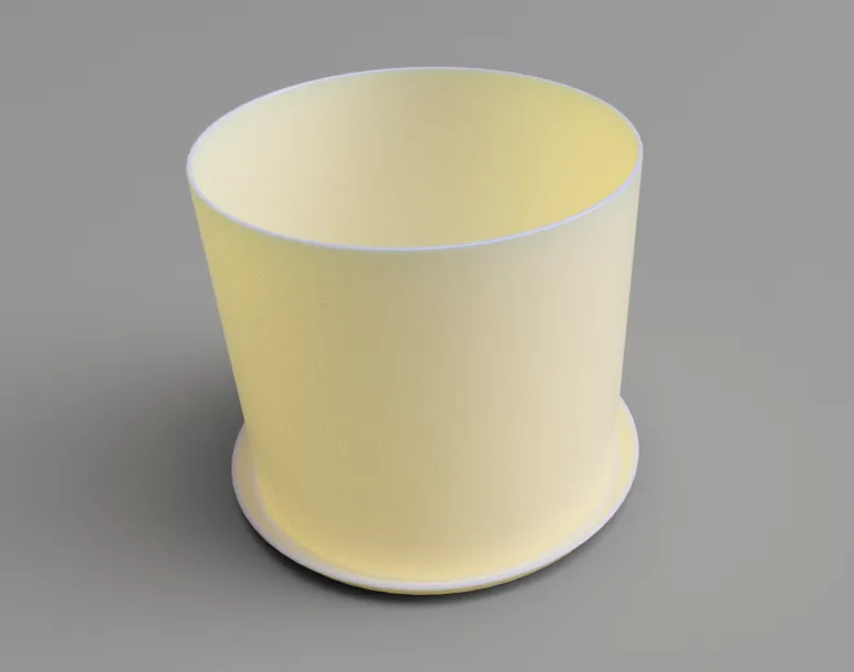 Đĩa tròn 100mm cho chậu hoa