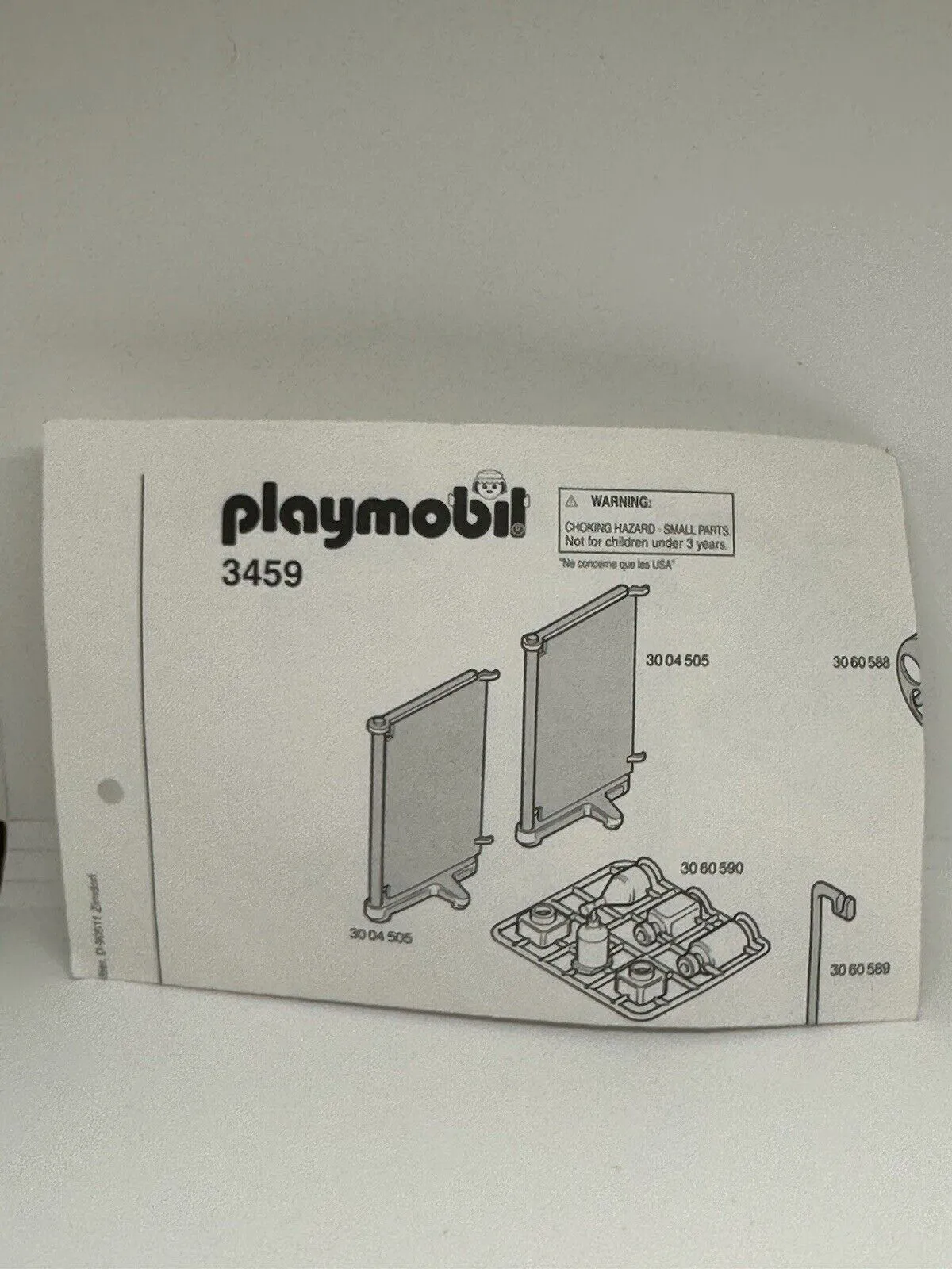 Thay thế panel riêng tư cho bệnh viện Playmobil cổ điển