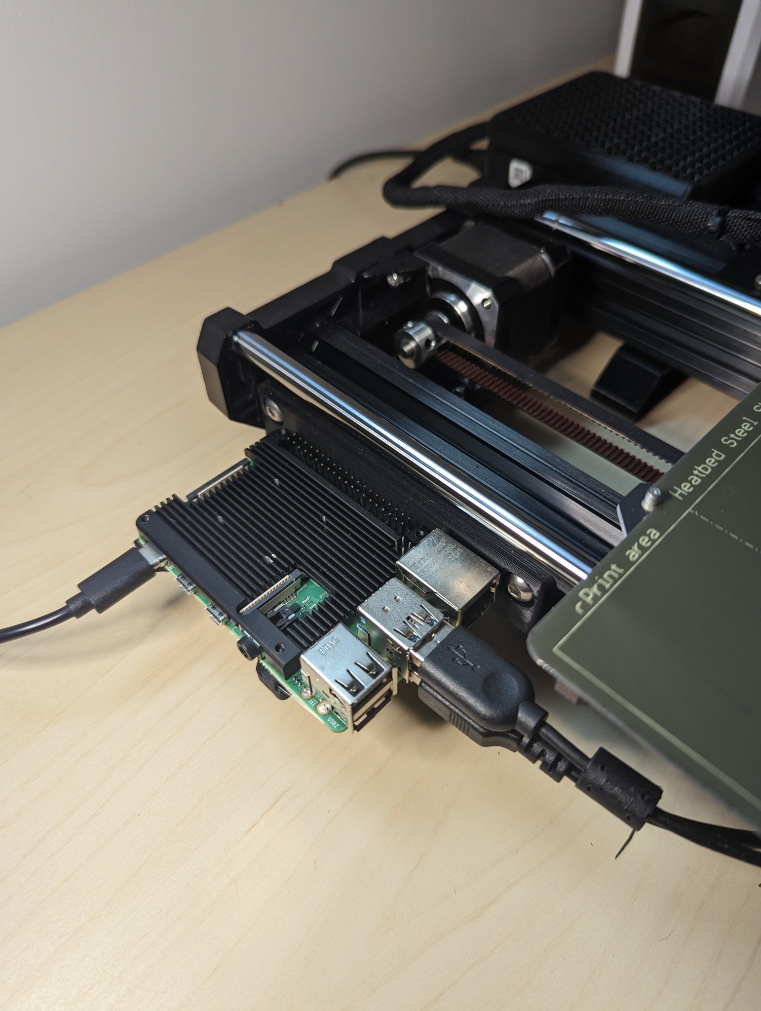 Giá đỡ RPi 4B cho vỏ nhôm Geekworm phù hợp Prusa Mini