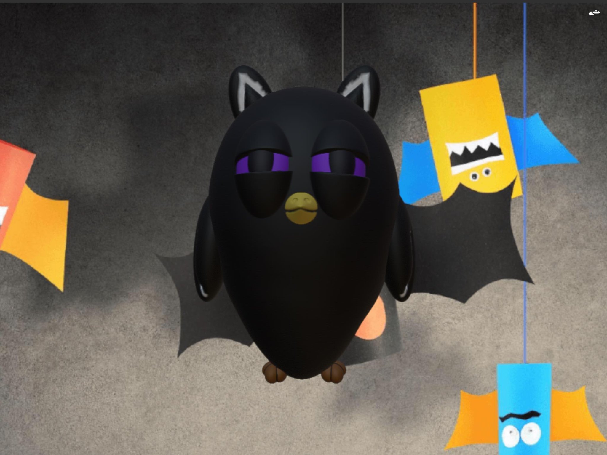 Cú Halloween dễ thương cho trang trí mùa lễ hội