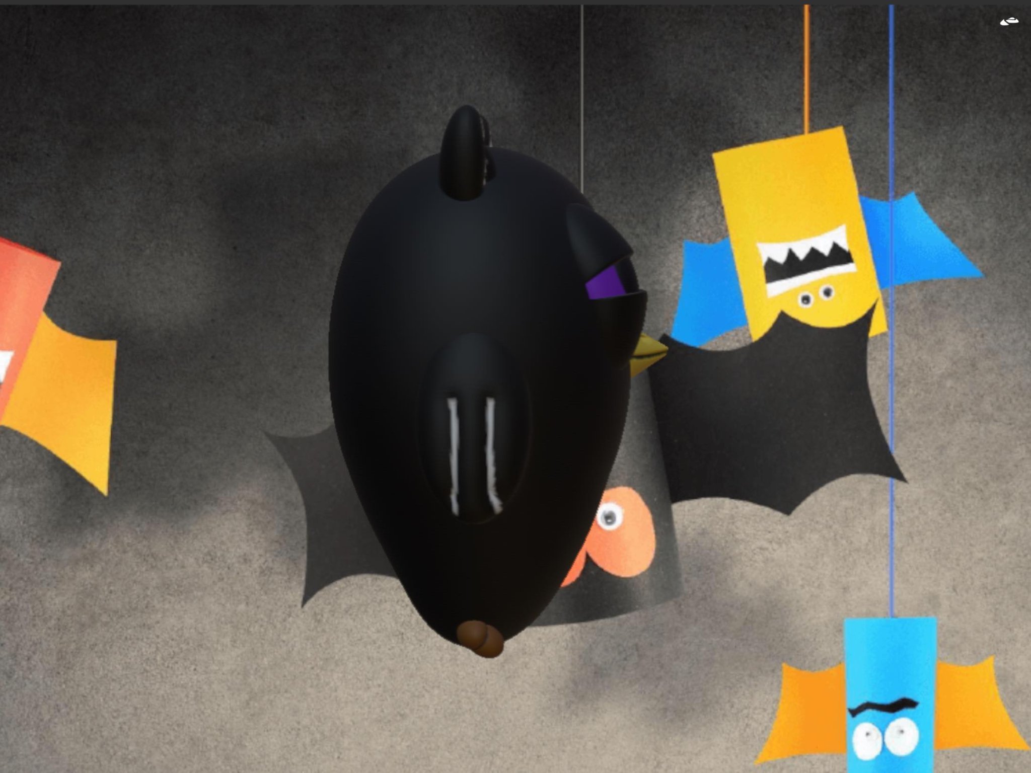 Cú Halloween dễ thương cho trang trí mùa lễ hội