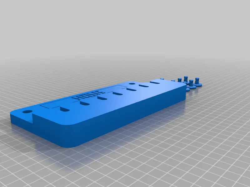 Giá treo chìa khóa treo tường đơn giản và tiện lợi