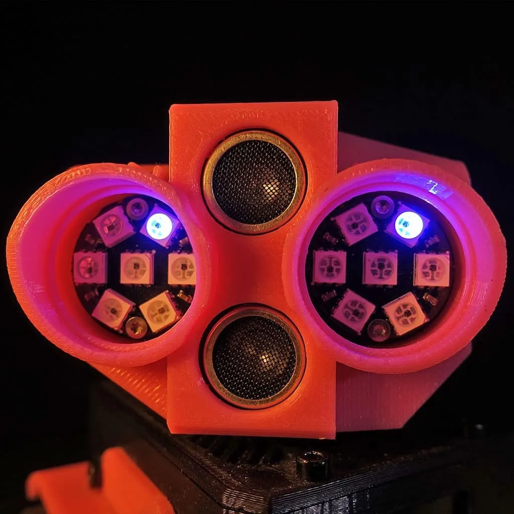 Robot dễ thương cho trẻ em sử dụng kit sumo Pololu