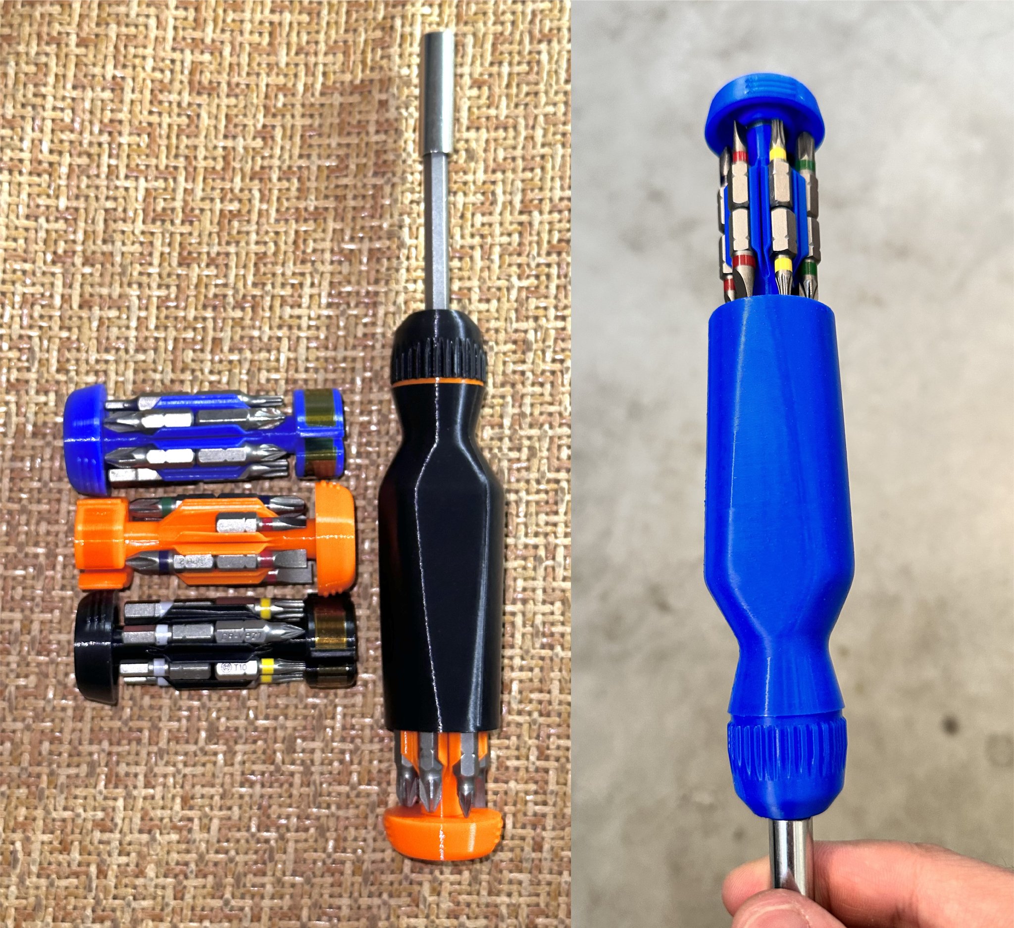 Hộp đựng tua vít NOT - LTT với 36 đầu vít kép