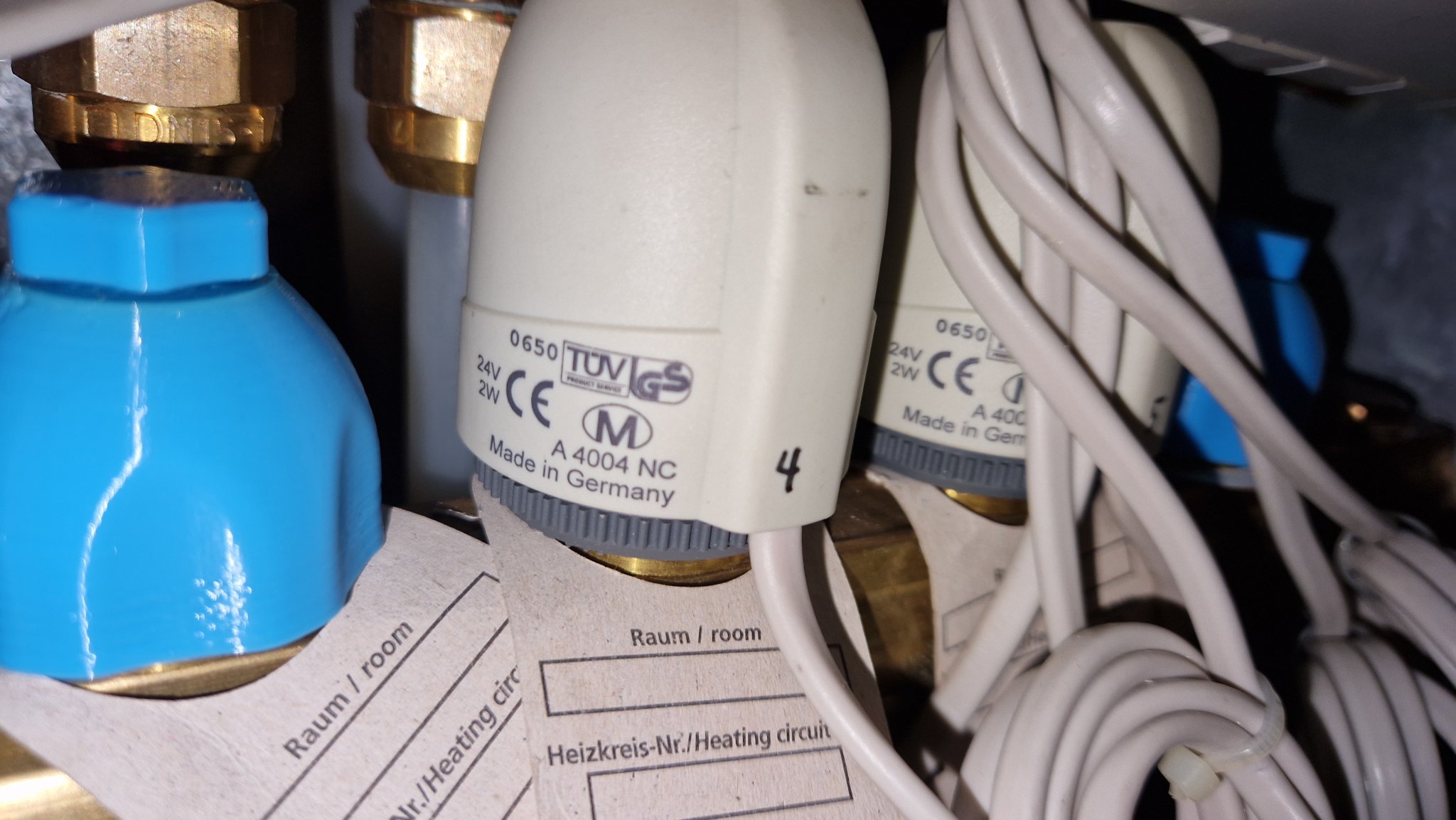 Bộ điều khiển tay cho van làm nóng nước Wavin Tigris