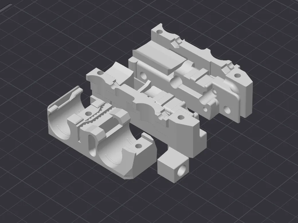 Bộ chuyển đổi stealthburner cho máy in 3D Prusa mini - zaxe xlite