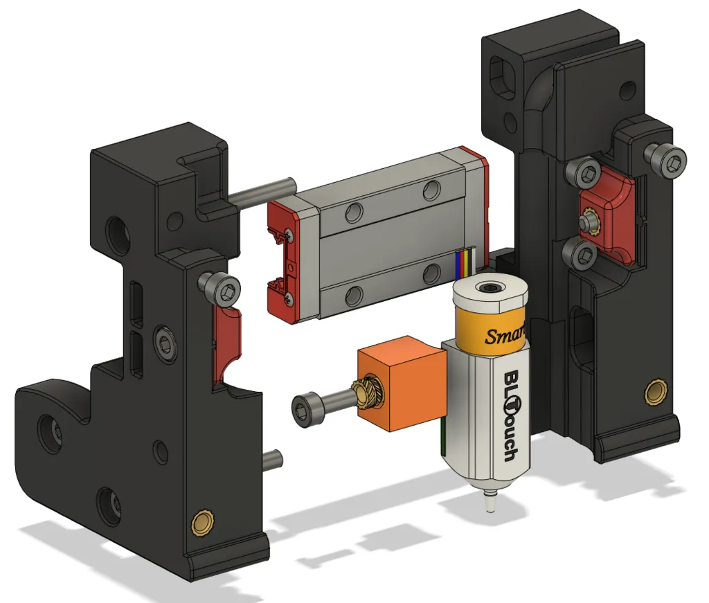 Mô hình nâng cấp BLTouch cho Voron Afterburner và Stealthburner