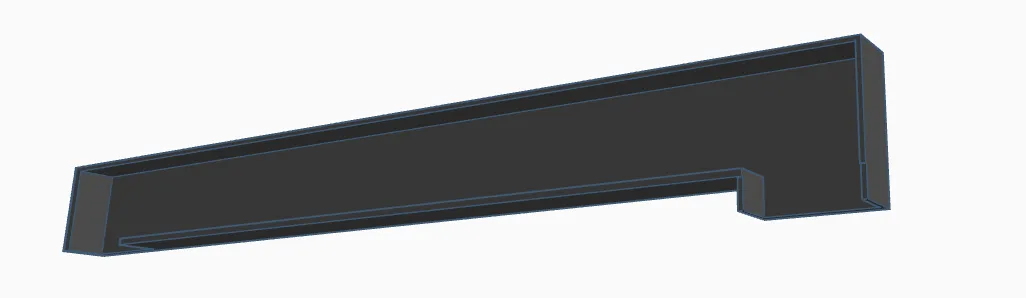 Giá đỡ cáp đơn giản cho bàn LACK 55x55