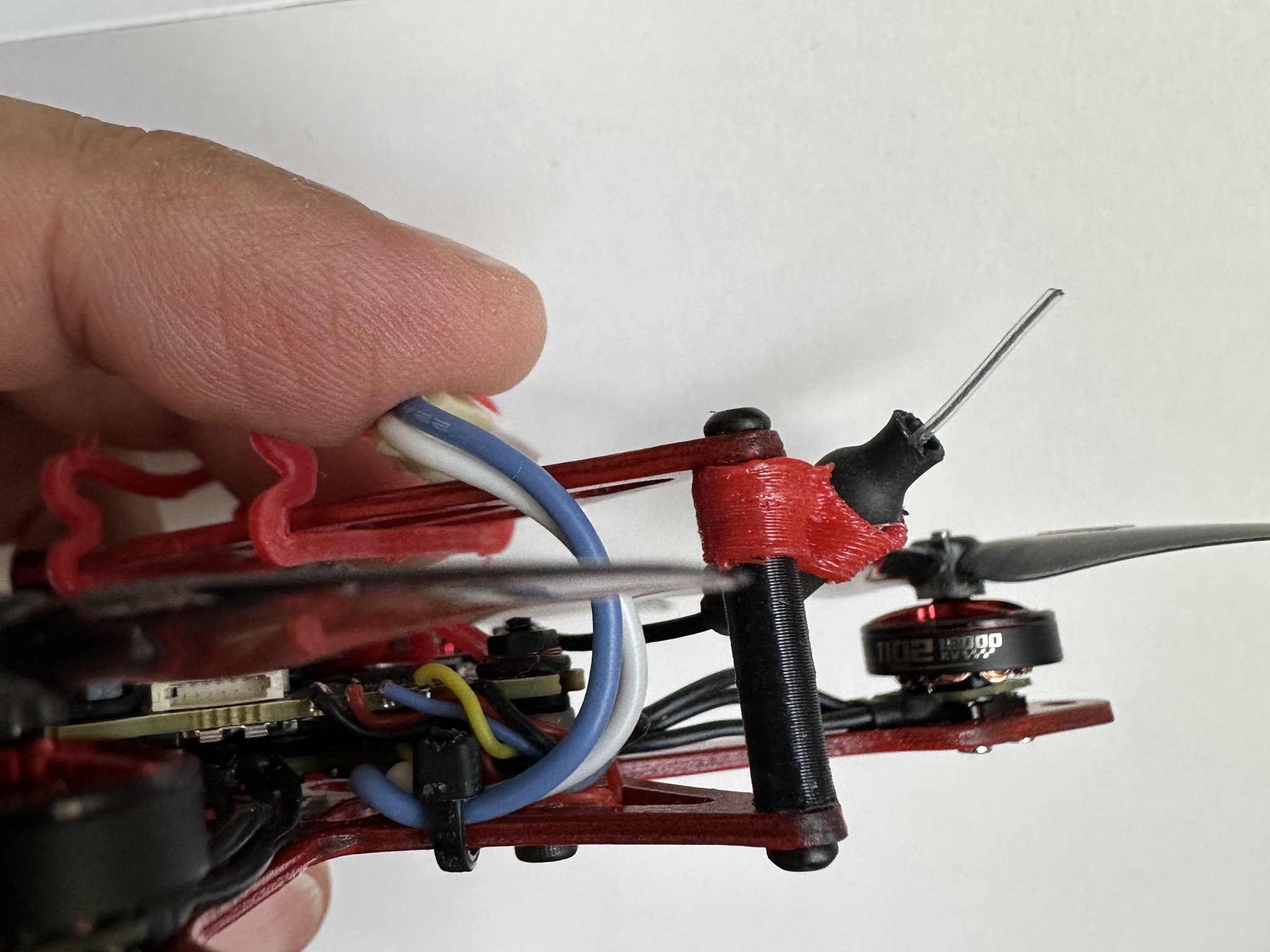 Giá đỡ camera hdzero cho SHURIKEN 2" với standoffs in được