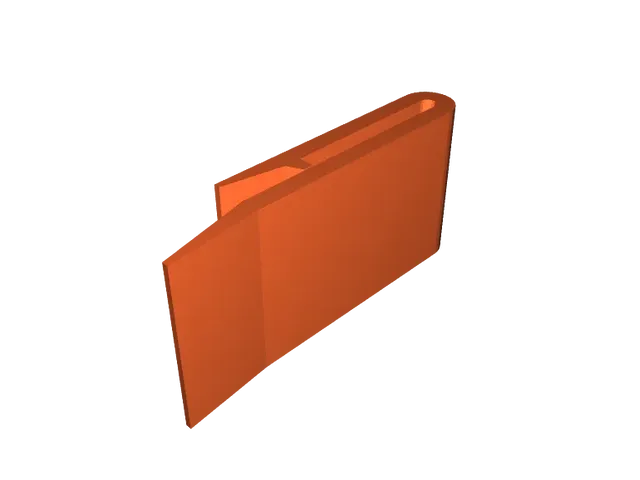 Kẹp molle khóa thiết kế lại trong Fusion 360