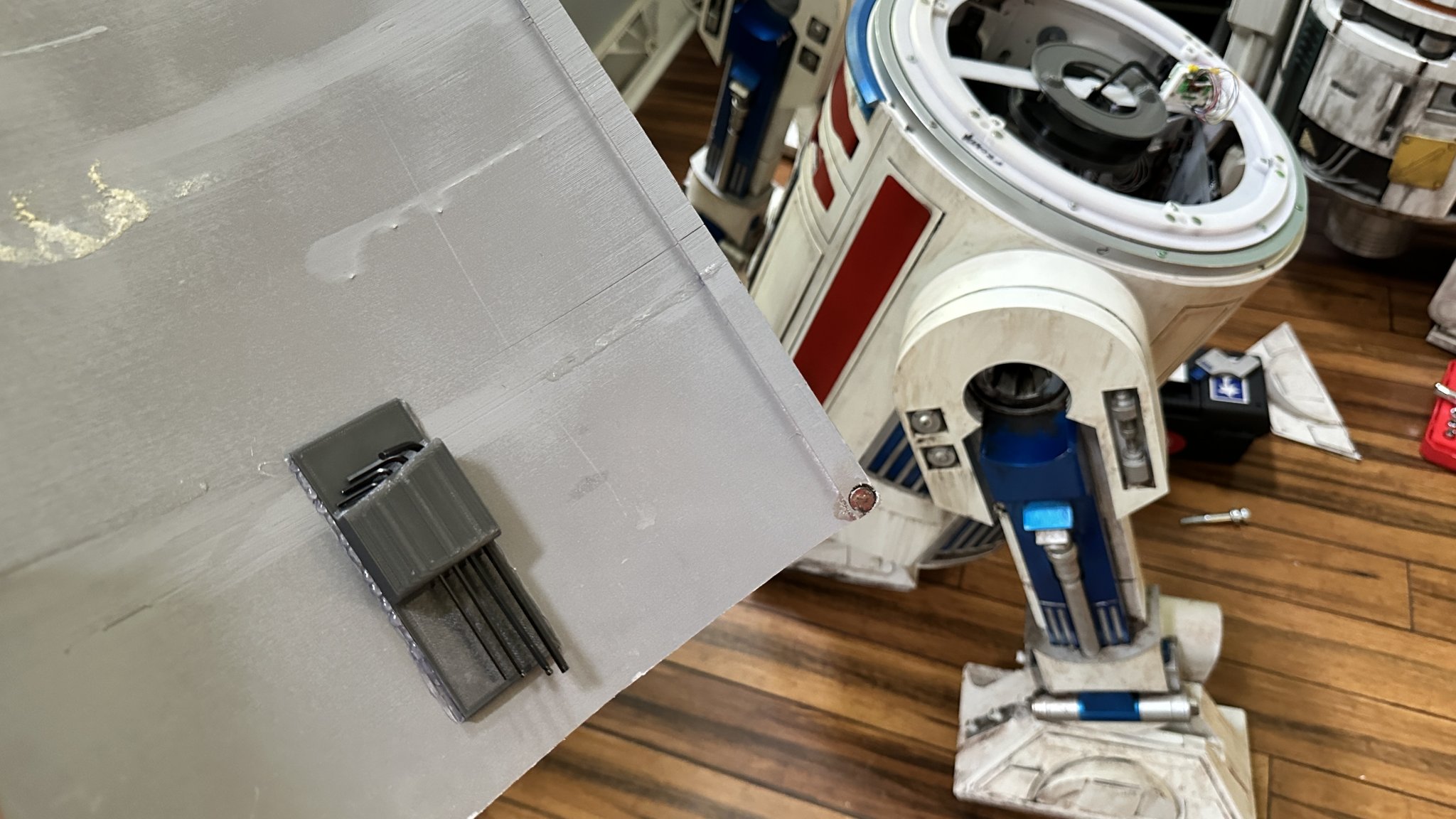 Bộ công cụ sửa chữa cho droid với các chìa khóa lục giác