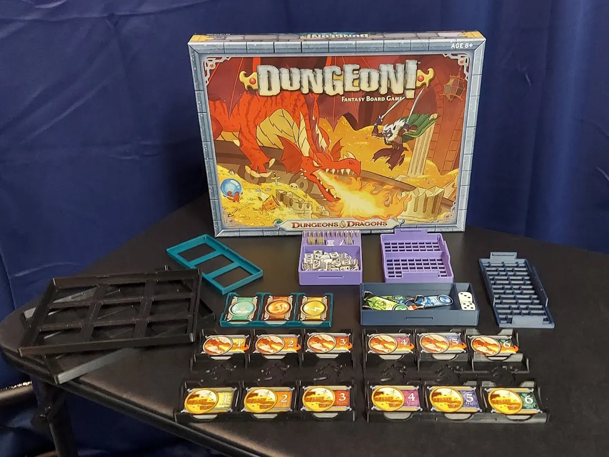 Bộ giá đỡ thẻ và token cho trò chơi Dungeon!