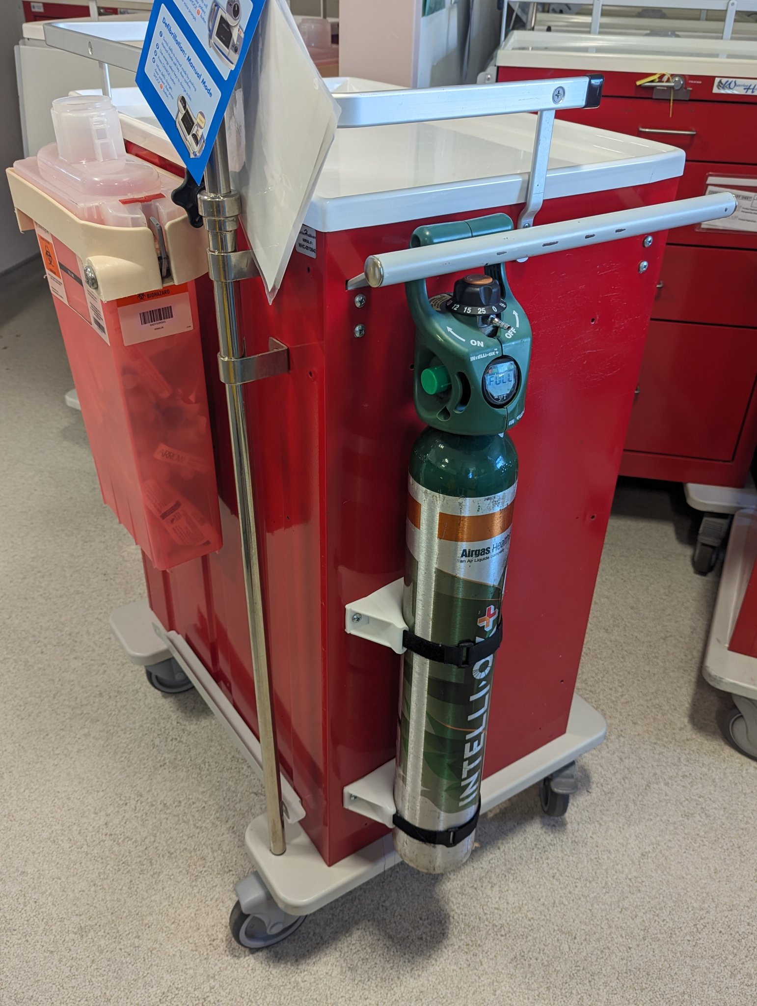 Giá đỡ bình oxy thay thế cho xe cấp cứu Waterloo, Mẫu OTB-4