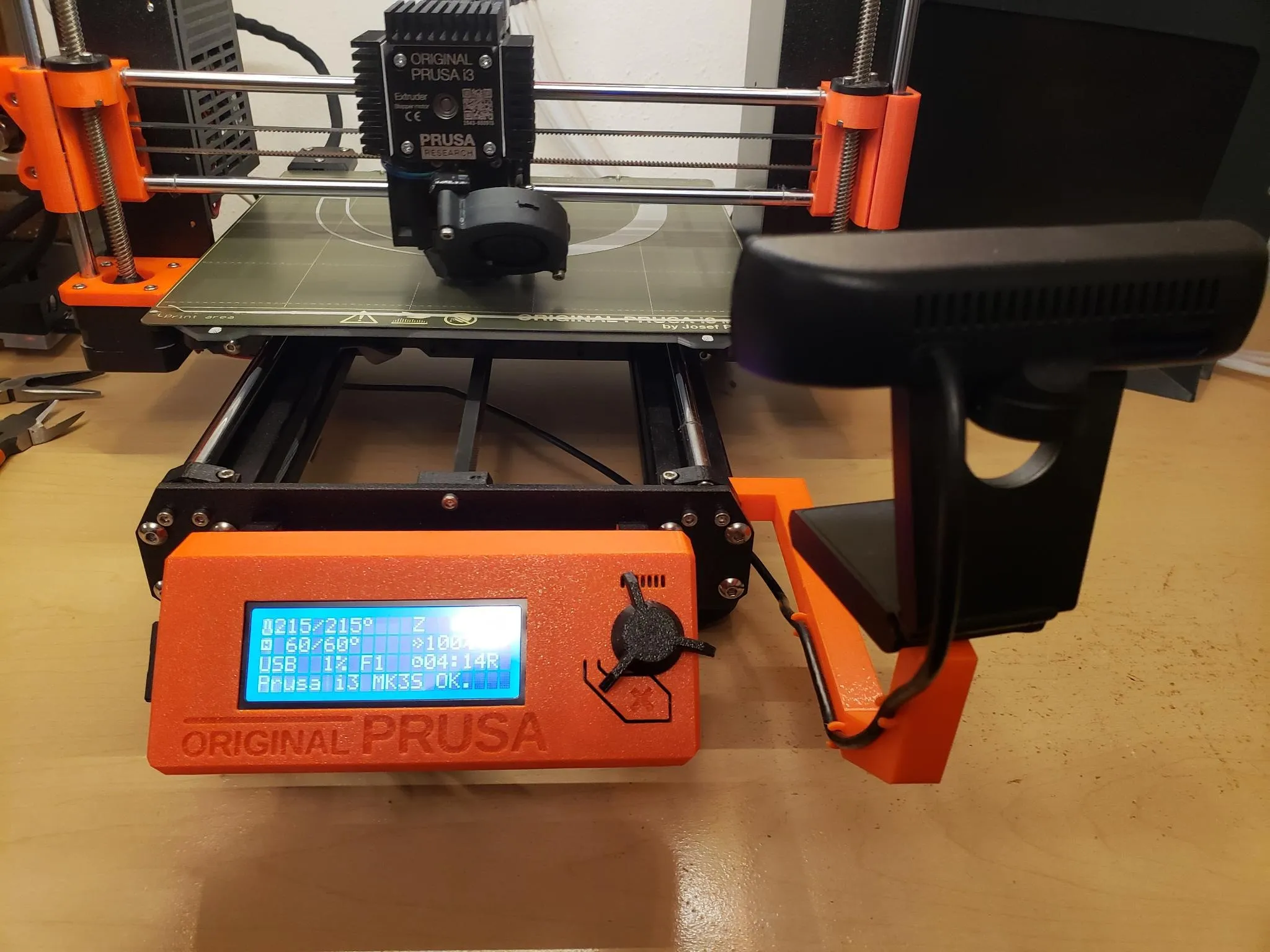 Giá đỡ camera trước cho máy in 3D Prusa I3 MK3S+