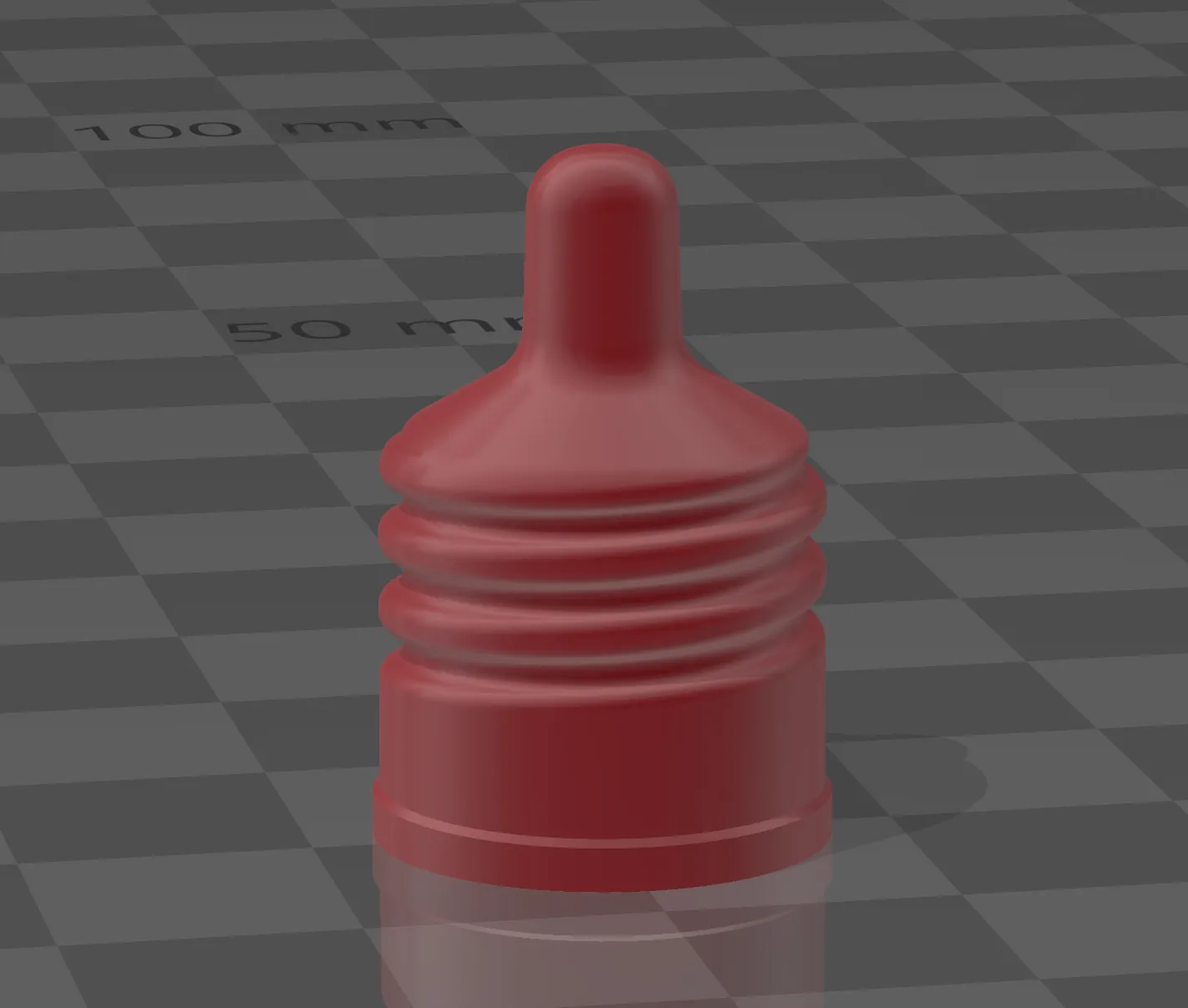 Nắp Vallejo đảo ngược (17 ml) cho mẫu riêng và nắp chai sơn