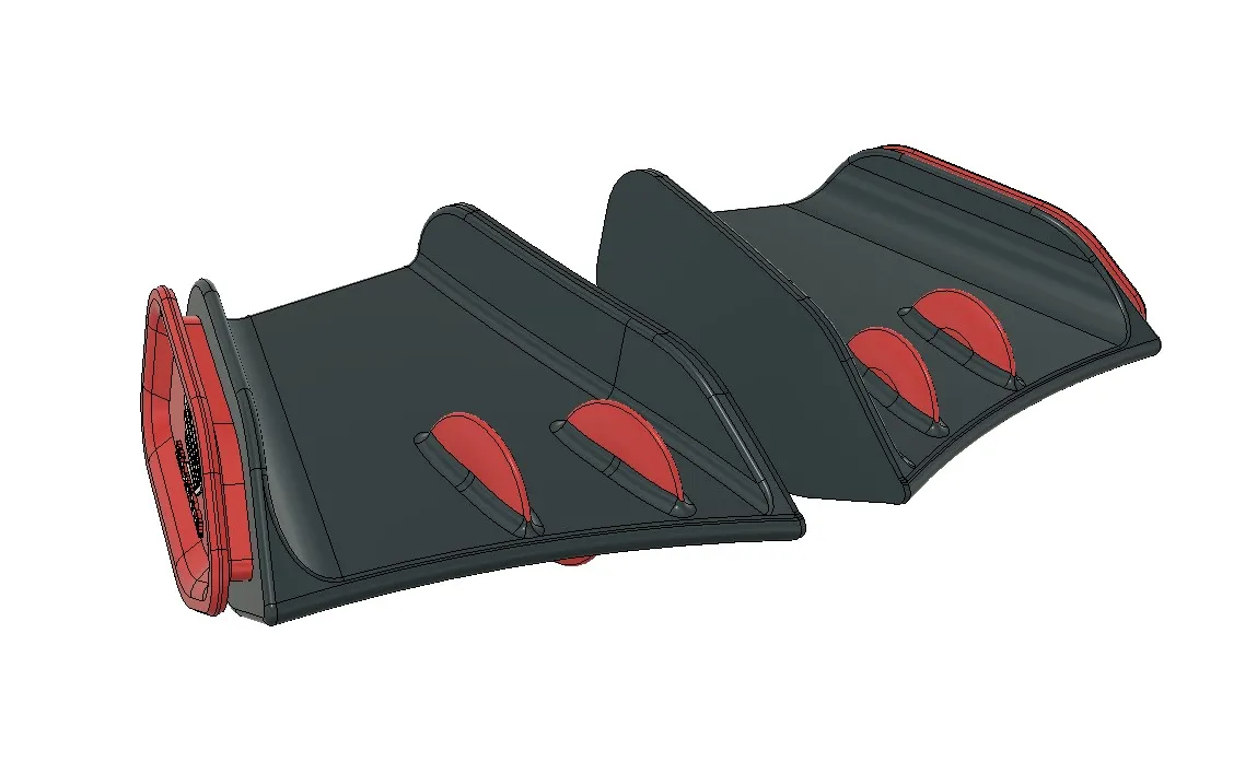 Cánh khí động học cho xe tay ga Honda Forza 300