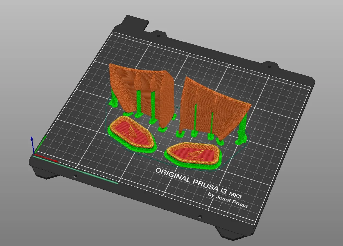 Cánh khí động học cho xe tay ga Honda Forza 300