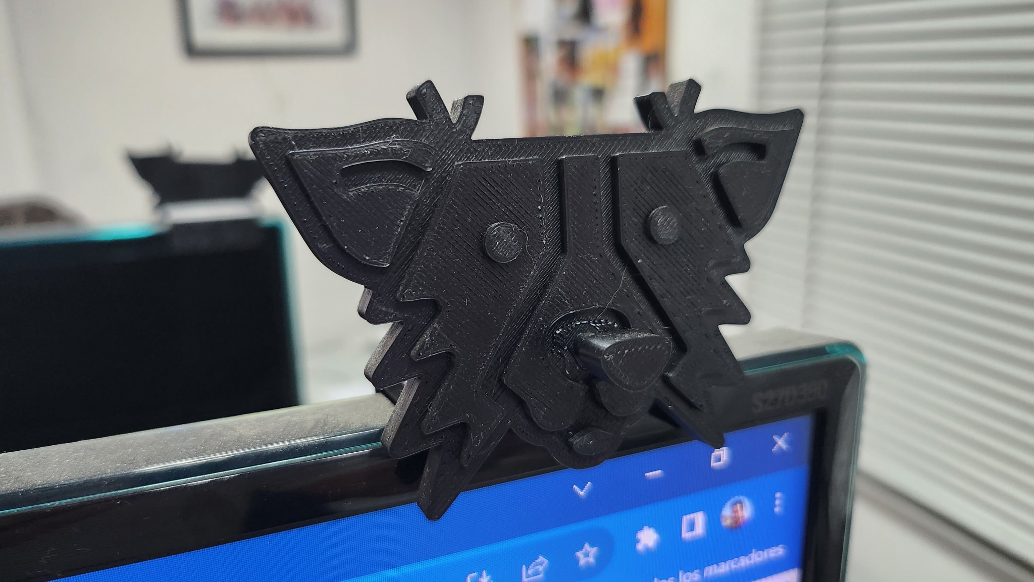 Giá đỡ kính với khuôn mặt Border Collie