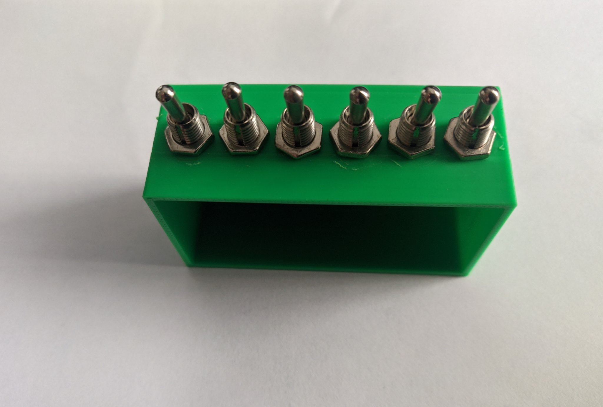 Vỏ công tắc gạt đơn giản cho prototyping và đồ chơi fidget