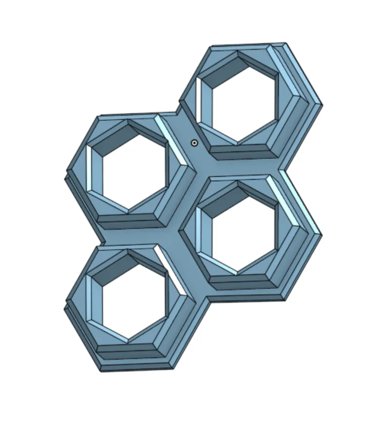 Phụ kiện tường tổ ong cho cửa tủ đồ