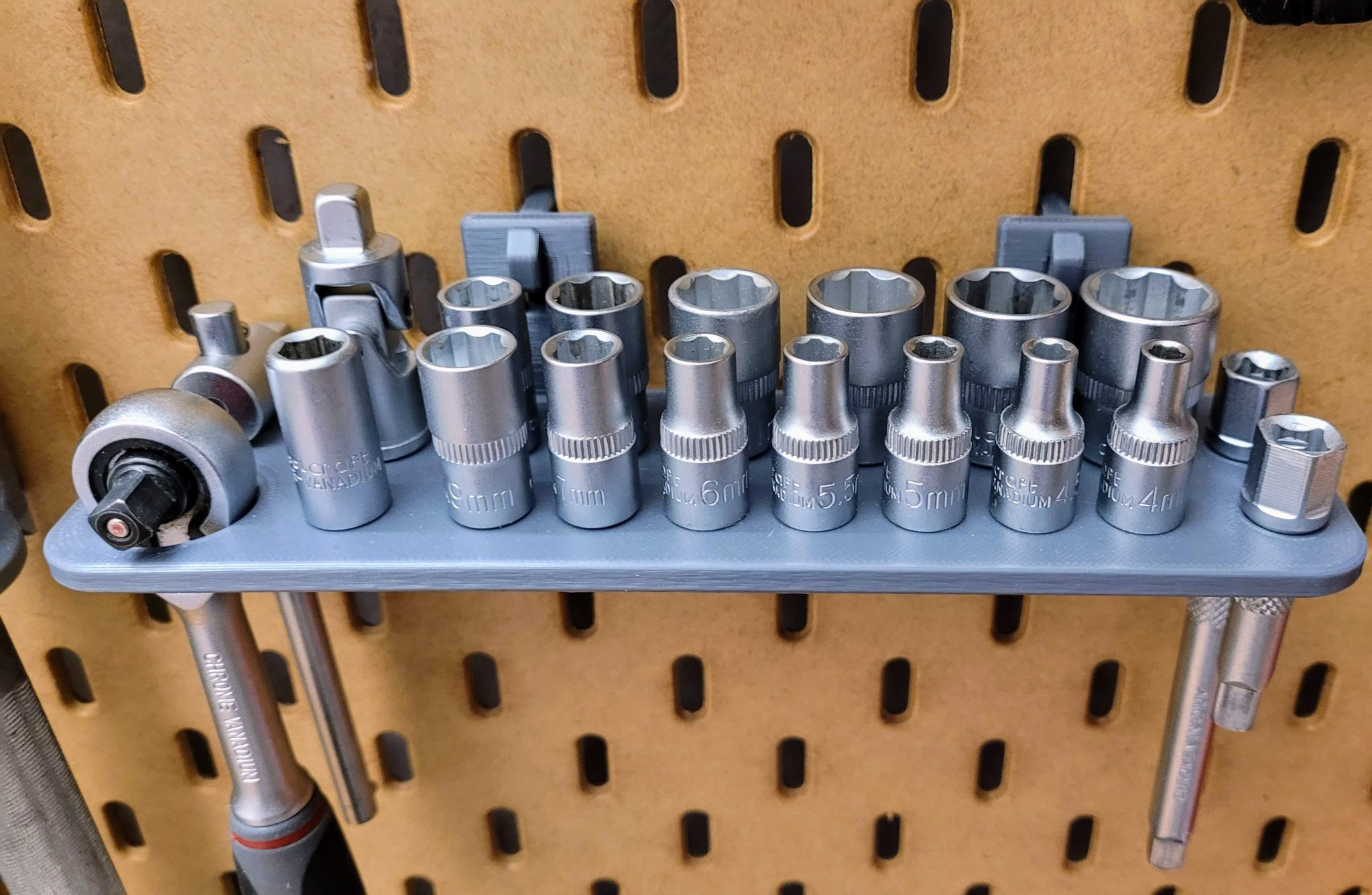 Giá đỡ tổ chức dụng cụ cho bộ cờ lê và đầu khẩu IKEA S...