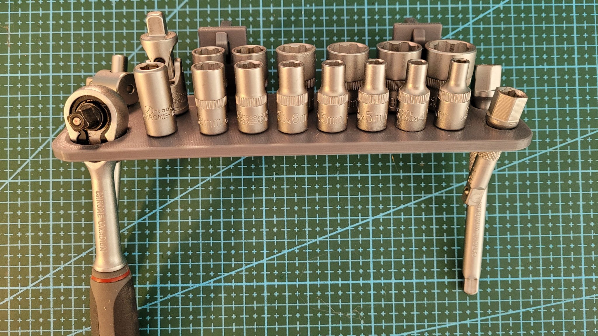 Giá đỡ tổ chức dụng cụ cho bộ cờ lê và đầu khẩu IKEA S...