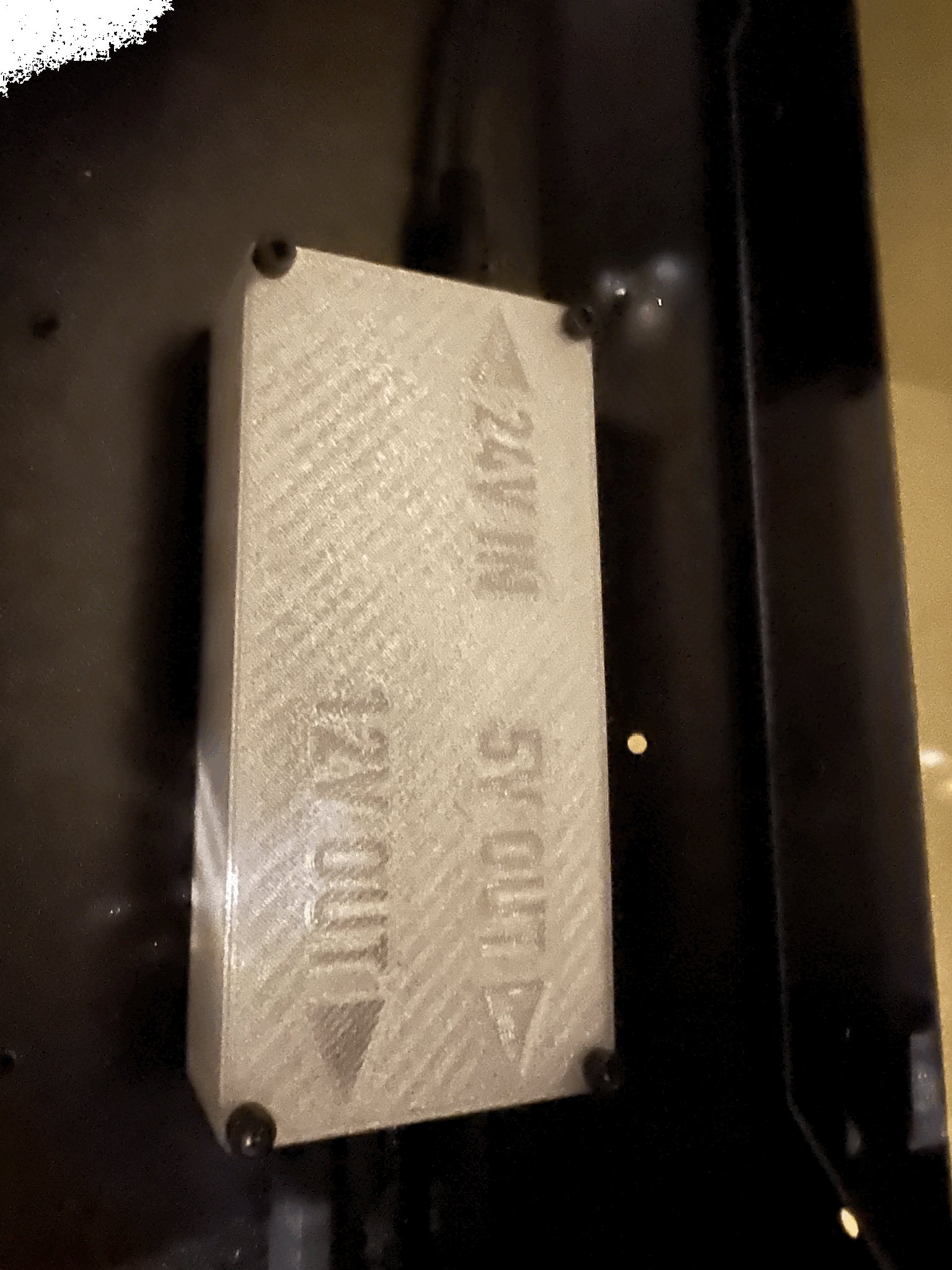 Phân phối điện cho vỏ máy in Prusa nguyên bản