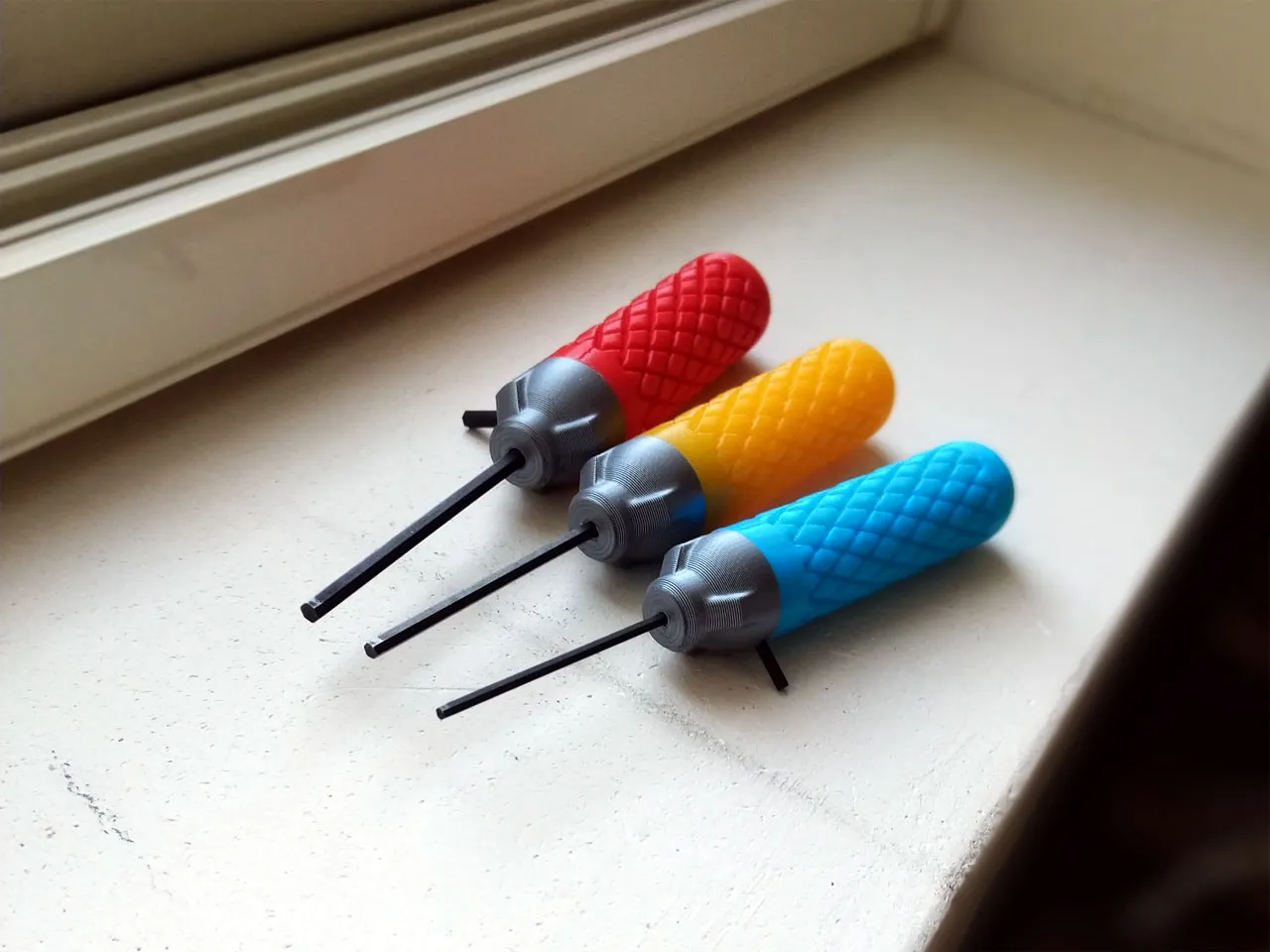 Cán cờ lê Allen cho các kích thước M1.5, M2, M2.5, M3, M4 và M5