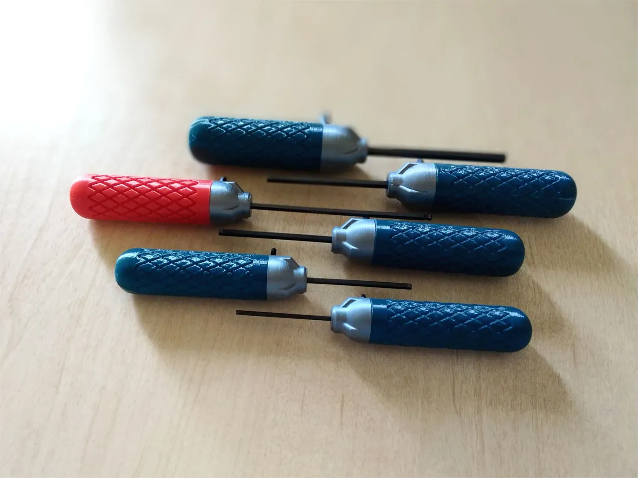 Cán cờ lê Allen cho các kích thước M1.5, M2, M2.5, M3, M4 và M5