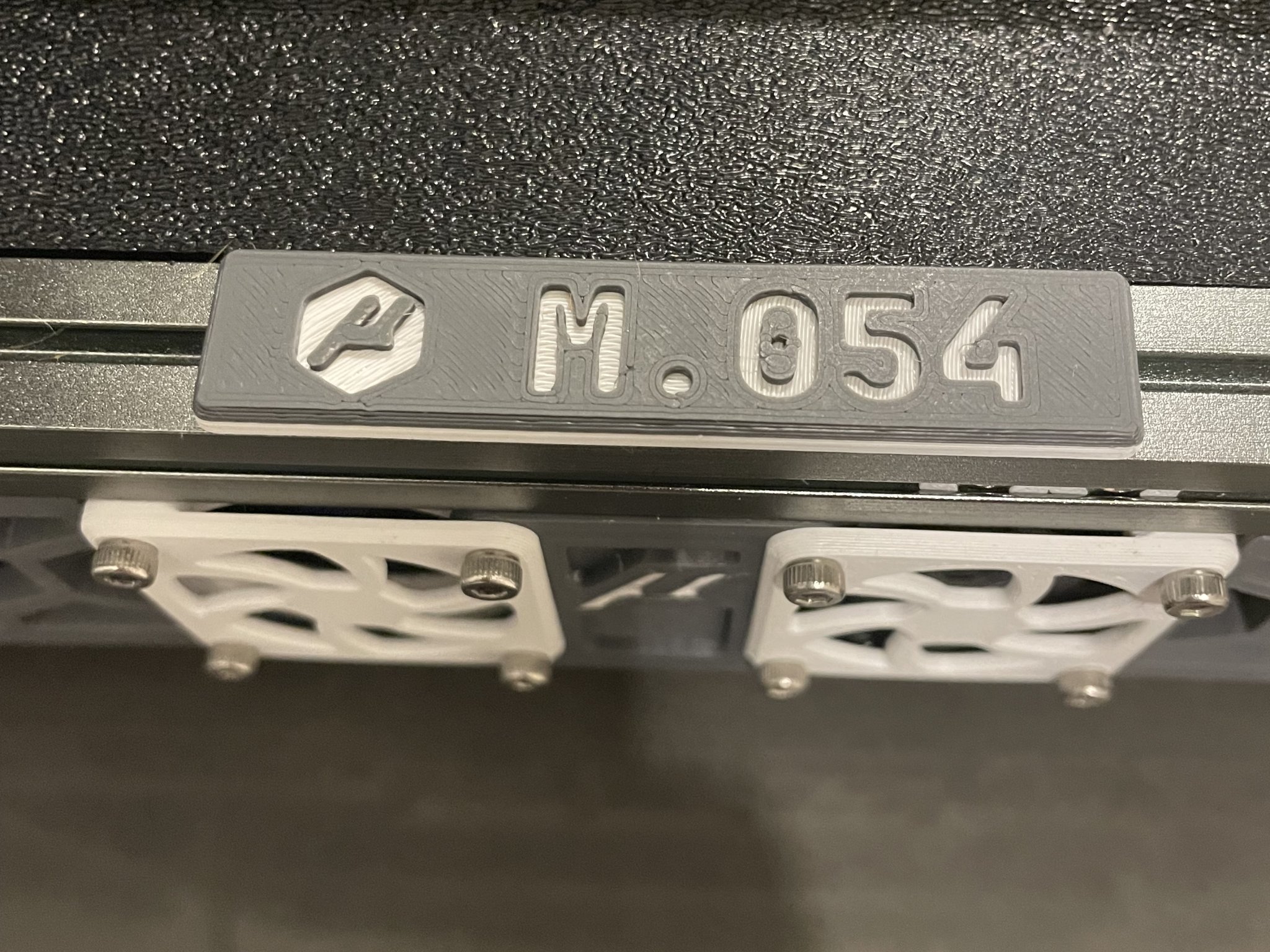 Mô hình biển số cho máy in 3D Voron V0 và Micron