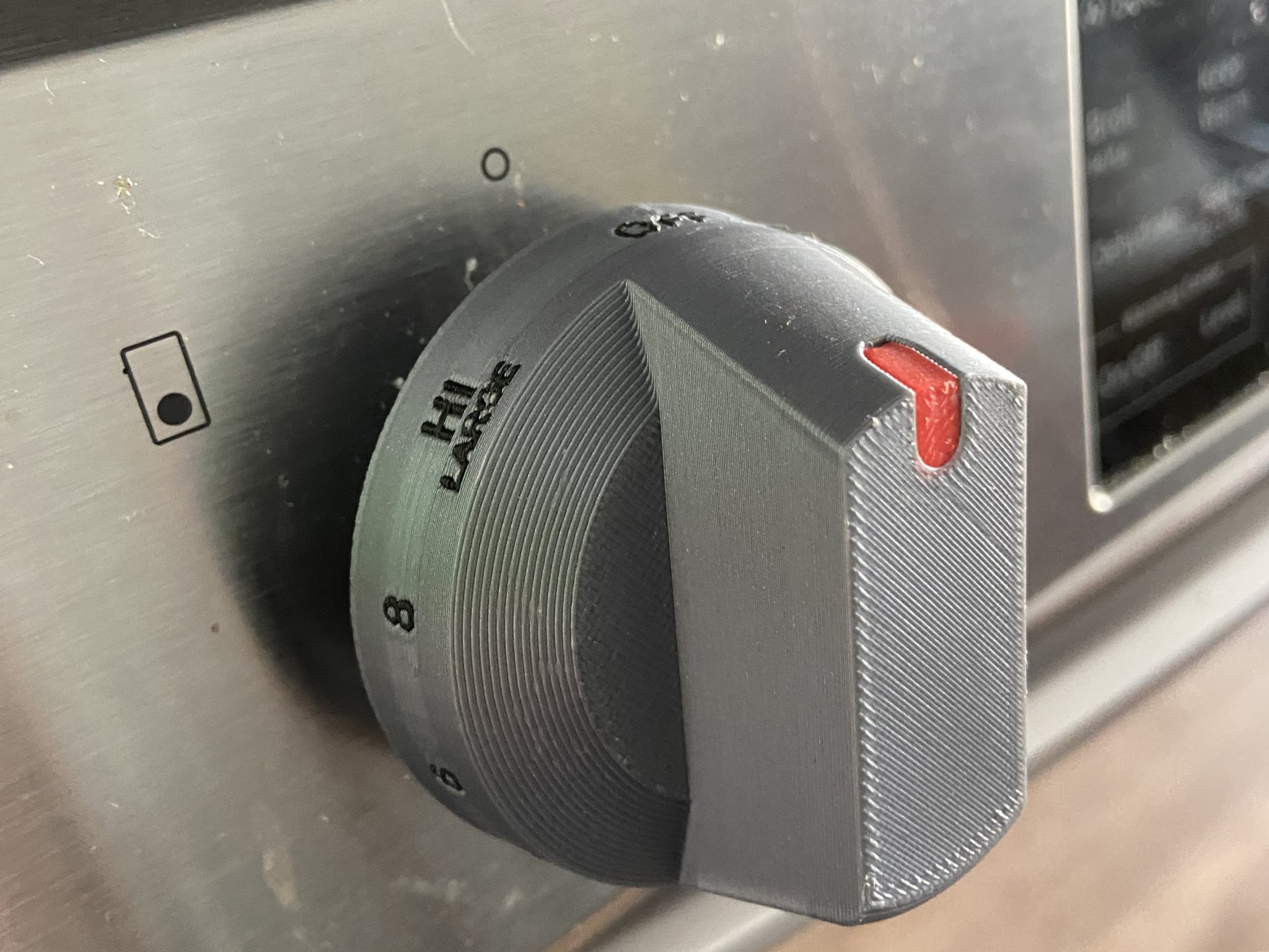 Núm vặn lò nướng Samsung có đánh dấu