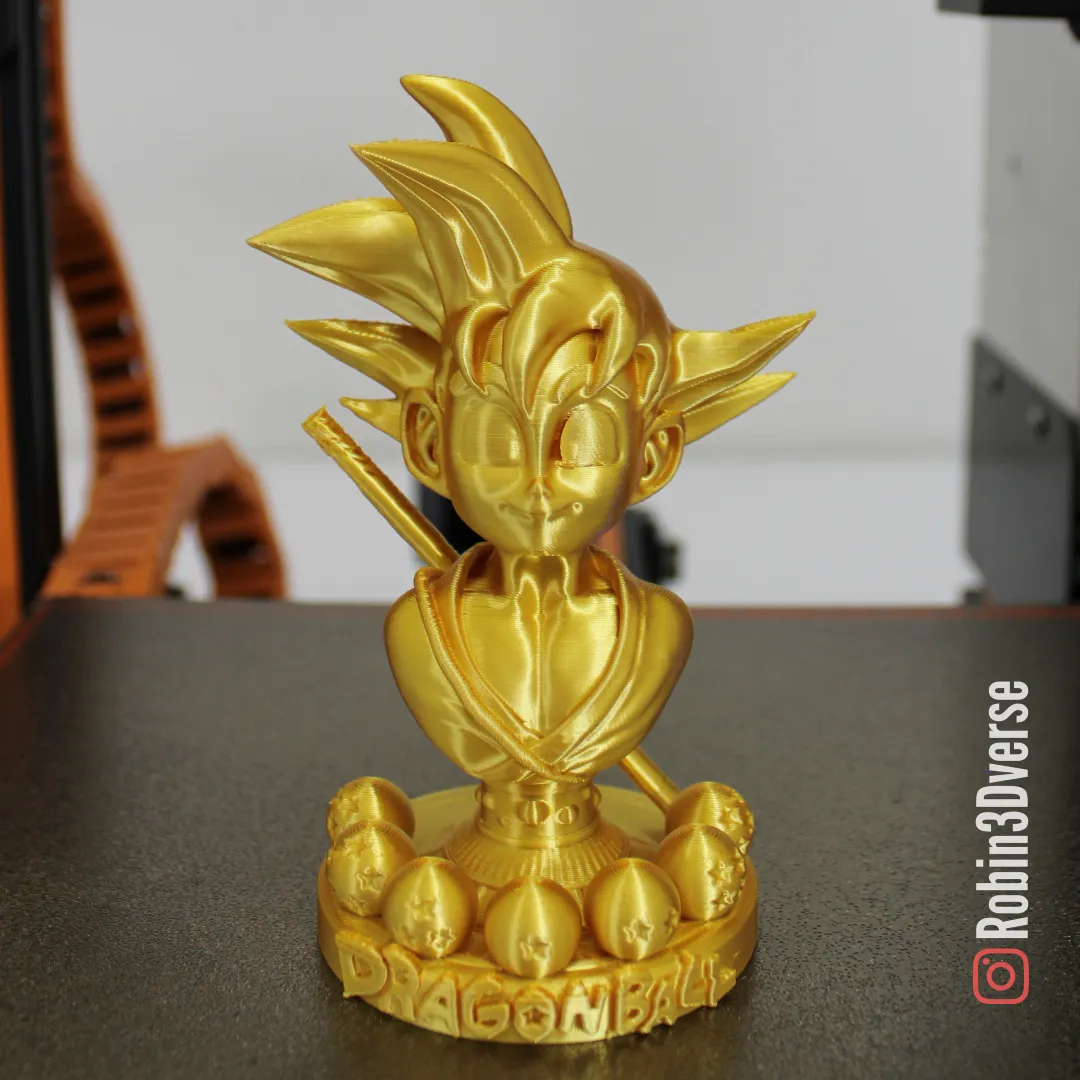 Hỗ trợ miễn phí mô hình Kid Goku dễ in FDM