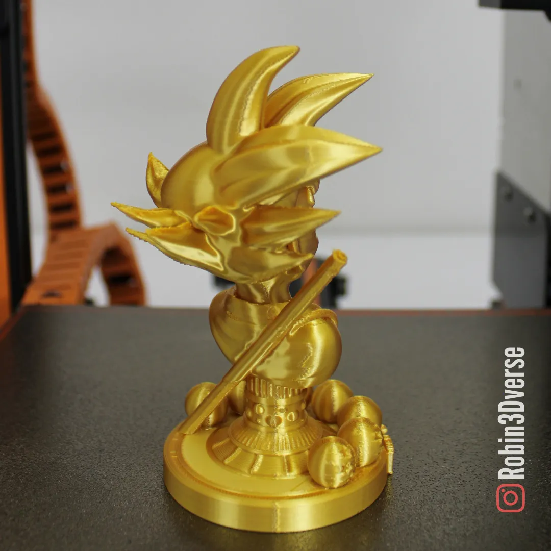Hỗ trợ miễn phí mô hình Kid Goku dễ in FDM