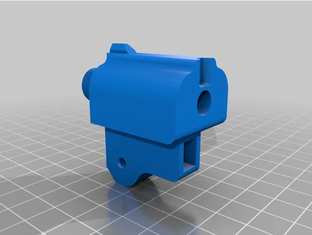 Thân súng Harlot có ren 1/2-28 bên phải