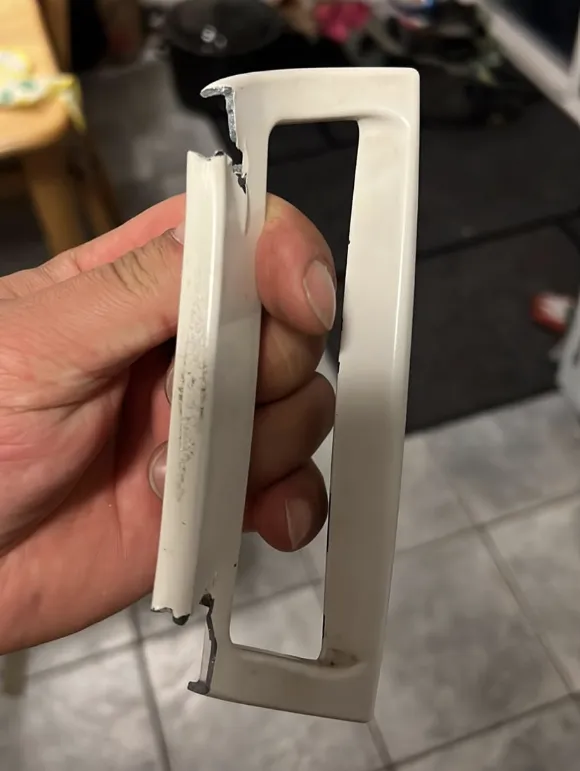 Tay cầm ngoài cho cửa trượt sân vườn với lỗ 100mm