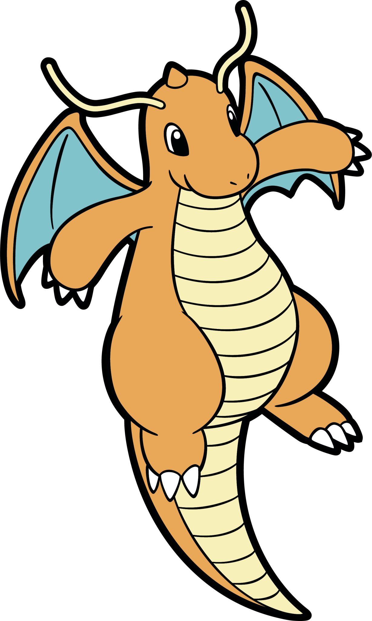 Rồng Dragonite đa sắc màu từ HueForge