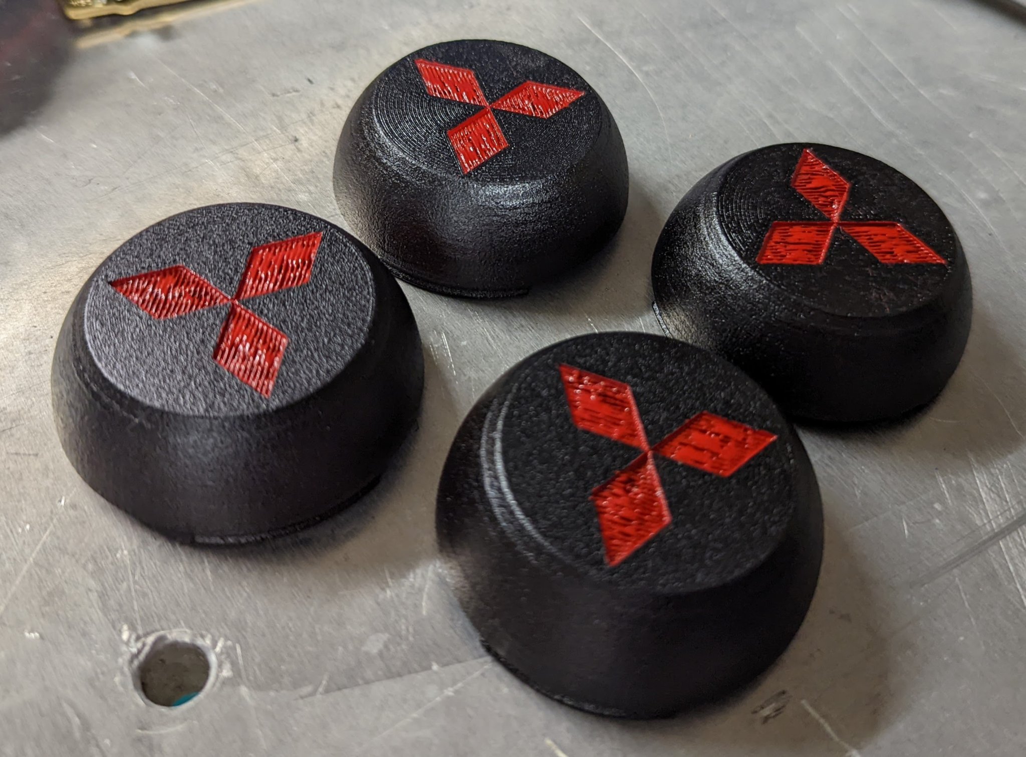 Nắp trung tâm bánh xe 60mm cho xe tải mini