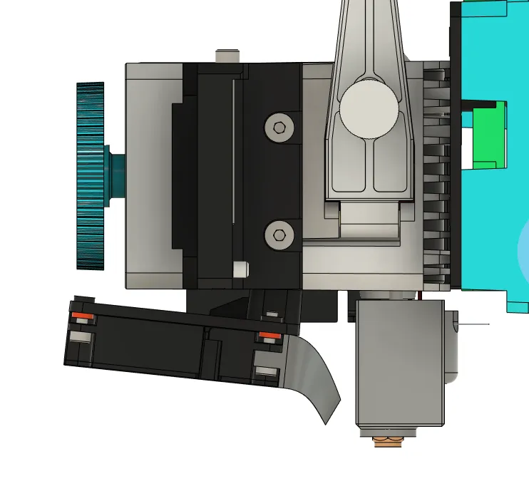 Ống dẫn quạt SV06 Plus cho vòi phun E3D Volcano tiêu chuẩn