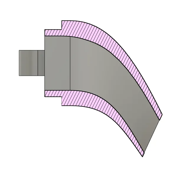 Ống dẫn quạt SV06 Plus cho vòi phun E3D Volcano tiêu chuẩn
