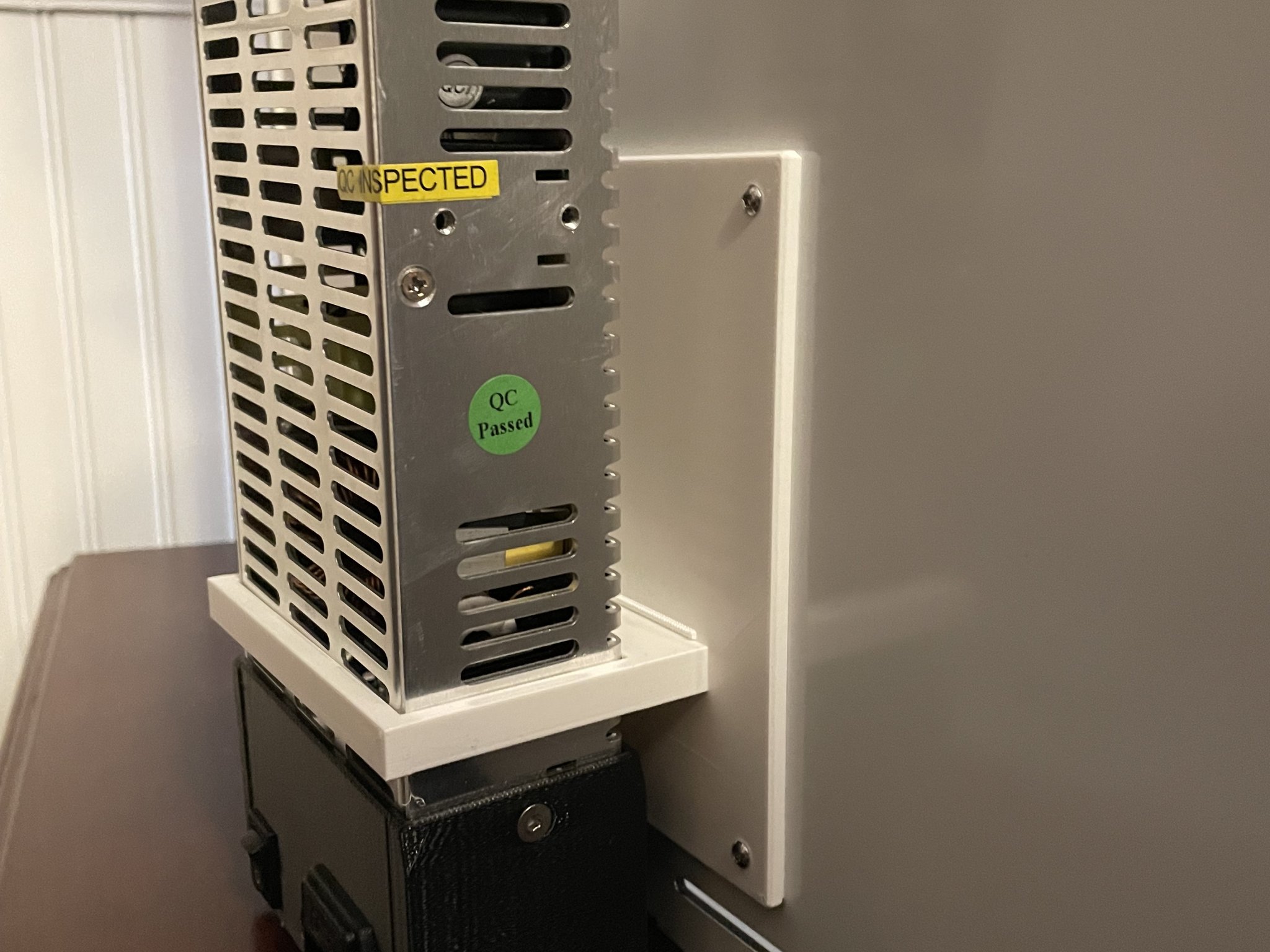 Nắp cho hộp PrintedSolid Prusa i3 MK3S+ với giá đỡ nguồn