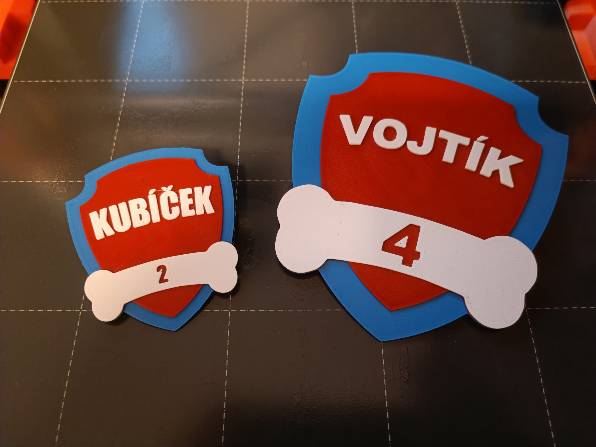 Biểu trưng Paw Patrol cá nhân hóa với tên của bạn