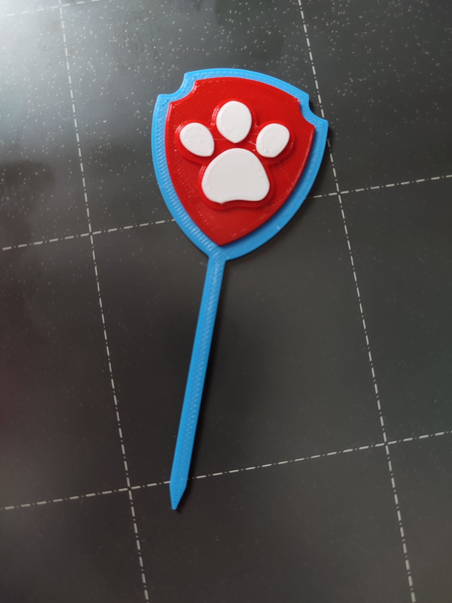 Pin gắn cupcake hình Paw Patrol