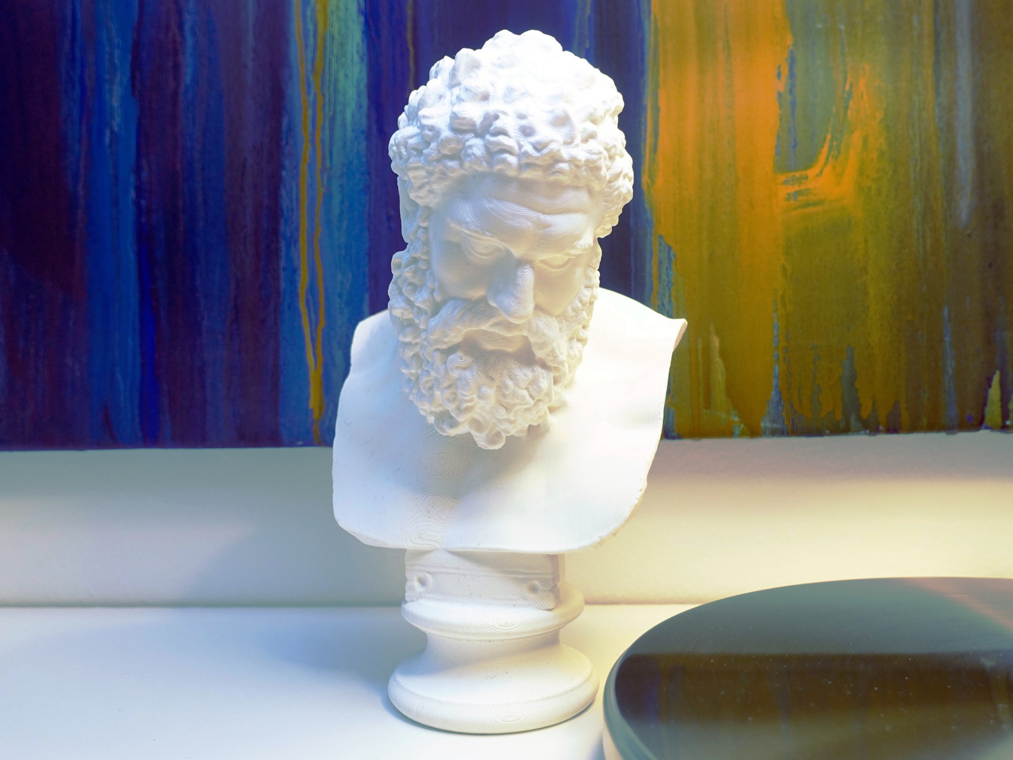 Tượng bán thân Hercules Farnese bằng đá cẩm thạch