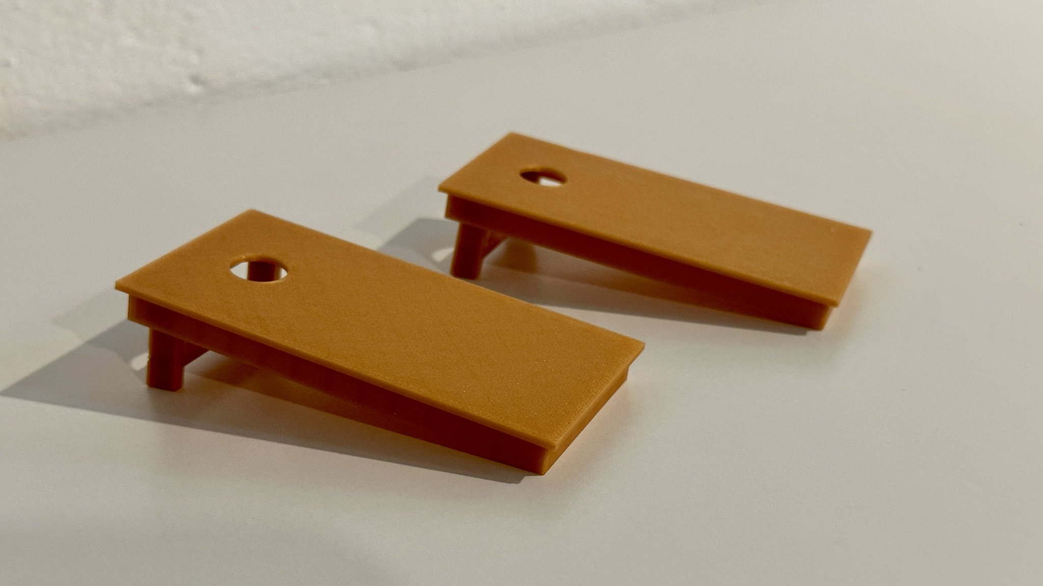 Bảng chơi Cornhole mini tỷ lệ 1/12